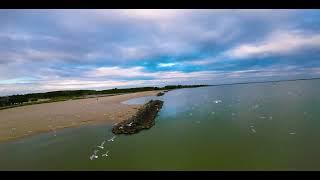 Lake Eire On A Calm Day  || Brockleefpv || #fpv #cinematic
