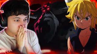 MELIODAS VS DEMON KING! | Seven Deadly Sins Season 4 Episode 8 Reaction