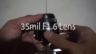 Fujian 35mm F1.6 Lens *UNBOXING