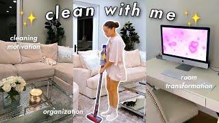 CLEAN WITH ME! *deep house cleaning + organization*