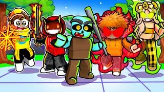 The GOOBER GANG Plays ROBLOX The Strongest Battlegrounds...