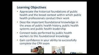 Public Health Systems, History and Leadership