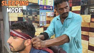 ASMR: Pakistani Best Head Massage Ever By Chacha Multani | Body Cracks