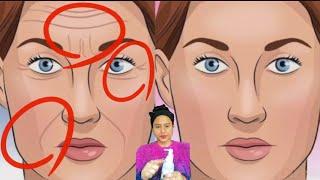 ️5 Most effective Face yoga,glowing skin, lose fat, facelift Antiaging yoga‍️#yoga