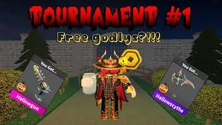 I hosted a big Halloween tournament in murder mystery 2 part 1