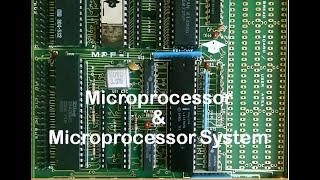 #07 Microprocessor and Microprocessor System