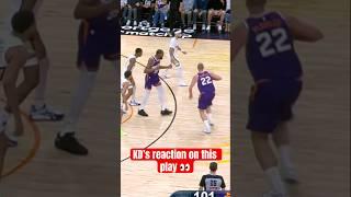 Watch KD on this play 