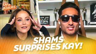 Shams Charania SURPRISES Kay Adams on Up and Adams Show!