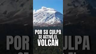 Don C#&n60n hizo enojar al Popo #Shorts #popocatépetl #turismo #edomex