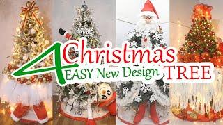 4 New Design DIY Christmas Tree Decoration Ideas 2024