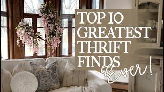 10 Greatest Thrift Store Finds to Date (This is WHY I Thrift) Vintage & Antique Thrifted Home Decor