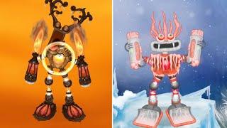 NEW WUBBOX FIRE HAVEN VS WUBBOX COLD FANMADE, WHICH SIDE IS STRONGER