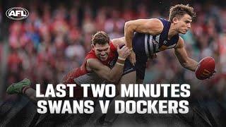 Last Two Minutes | Sydney v Fremantle | Round 16, 2024 | AFL