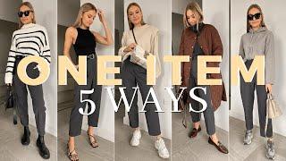 ONE PIECE, FIVE WAYS | GREY TROUSERS, EP. 1