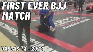 First BJJ Match | White Belt | Master 1 - 170-179