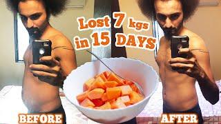 I QUIT EATING FOOD FOR 15 DAYS!!!!!! Except for PAPAYA (not a detox diet)