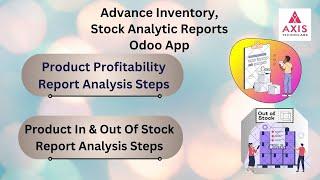 How to Prepare Product  Profitablity and Product In and Out of Stock Report with odoo  app  ?