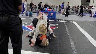 Adult White belt division Finals. American Grappling Federation