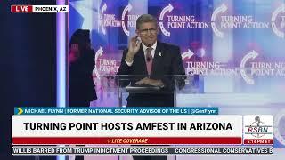 FULL SPEECH: Michael Flynn at TPUSA's America Fest Conference: Day Two - 12/20/24