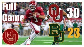 2019 Big 12 Championship Full Game OU Radio Call