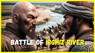 Battle on the Irghiz River: General Subatai VS the Khwarazmian Empire | Explained In 3 Minutes