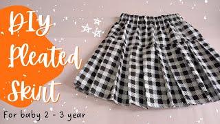 DIY Baby Skirt Tutorial | Cara Membuat Rok Rempel