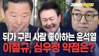 뒤가 구린 사람 좋아하는 윤석열 그렇다면 심우정 이철규 약점은? [토픽]