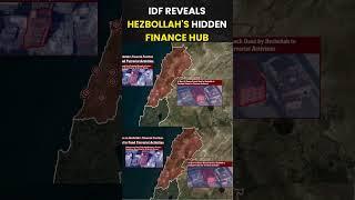 #watch | IDF Uncovers Hezbollah's Secret Finance Hub #viral #shorts #trending