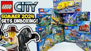 I got the NEW Summer 2024 LEGO City Sets EARLY! | Unboxing