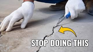 How to Fix Cracks in My Concrete: A DIY Guide