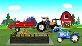 The Farmers Story | A Collection of Fairy Tales for Farmers -Agricultural Vehicles and Animated Farm