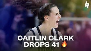 Caitlin Clark scored 41 pts vs LSU in Elite Eight