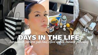 vlog: sephora sale haul, home decor, trying another new recipe, office update