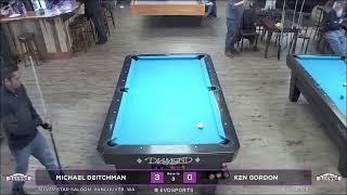 MICHAEL DEITCHMAN vs KEN GORDON - SILVER STAR SALOON - TABLE 20 | EvoSports