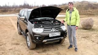 Мини-обзор Mitsubishi Pajero Sport. Работа трансмиссии super select. Диагоналка, Бездорожье.