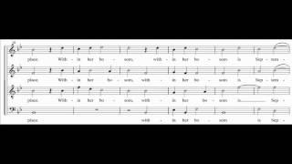 [choral music score] April Is In My Mistress' Face - Thomas Morley