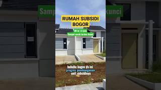 RUMAH SUBSIDI BOGOR | CIBUNGBULANG TOWN HILL (CITOH) #shorts #citoh #cibungbulangtownhill