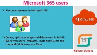 Complete Guide on Microsoft 365 users