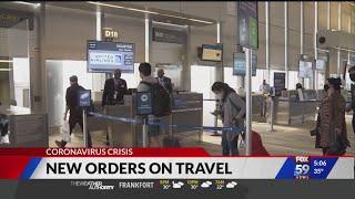 New CDC travel restrictions