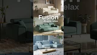 Fusion, divano relax con sedute allungabili | divani.store