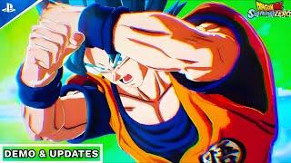 DRAGON BALL Sparking! Zero: NEW DEMO GAMEPLAY & OFFICIAL UPDATES (W/SPECIAL QUOTES & NEW MOVESETS)