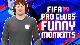 REALLY DUMB GOALS! - FIFA 19 Pro Clubs Funny Moments & Highlights! (FIFA 19 Funny Moments)