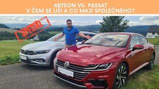 Co je lepší ojetina? VW Passat B8 vs. VW Arteon - srovnání!