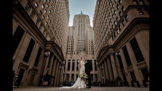 Allison +Michael  wedding at Kimpton Gray hotel Chicago