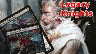 THEY GOT SO BIG!  Mono Black Knights (Legacy Mono Black Knight Tribal- Legacy MTG)