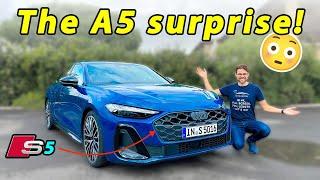 Can Audi convince me to buy the all-new A5? Audi S5 sedan driving REVIEW