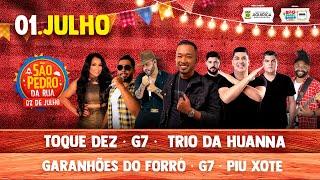 [AO VIVO] São Pedro da 2 de Julho | Jiquiriçá/BA | 3ª NOITE 01/07 TOQUE DEZ E TRIO DA HUANNA