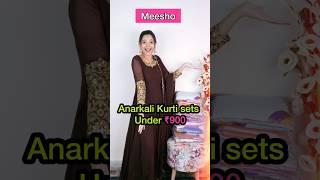 Affordable Anarkalis under ₹900 onlyft. Meesho #meesho #meeshohaul #anarkali #ashortaday #shorts