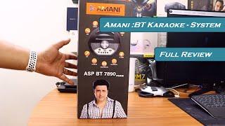 AMANI ASP-BT 7890 - Karaoke Bluetooth Speaker | Review