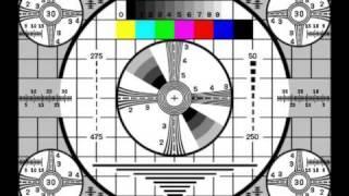 Test Card. Monoscope. PAL